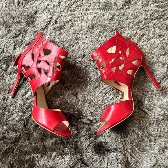 NINE WEST Fabeyana Open-Toe Bootie❤️❤️❤️ - Picture 4 of 7